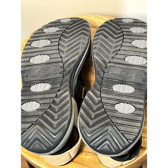 Ozark Trail Sport Sandals Mens Size 7 Black Adjustable Strap Outdoor Comfort - Picture 3 of 5